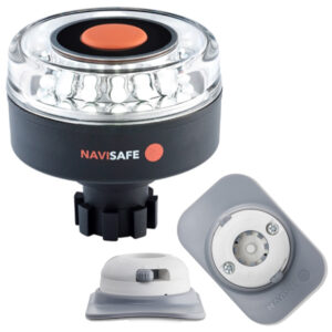 Navisafe Navilight 360&deg; 2NM w/Navibolt Base & RIB Mount - White