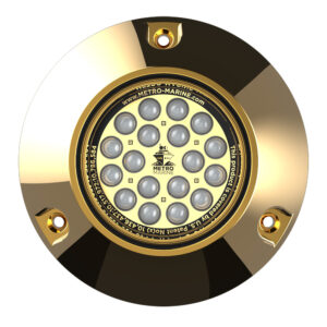 Metro Marine High-Output Submersible Underwater Light w/Intelligent Monochromatic LED's - Blue, 45&deg; Beam