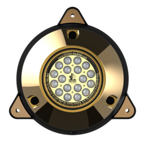 Metro Marine High-Output Surface Mount Underwater Light w/Intelligent Monochromatic LED's - Blue, 45&deg; Beam