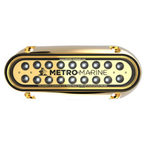 Metro Marine High-Output Elongated Underwater Light w/Intelligent Monochromatic LED's - Green, 45&deg; Beam