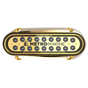 Metro Marine High-Output Elongated Underwater Light w/Intelligent Monochromatic LED's - Green, 90&deg; Beam