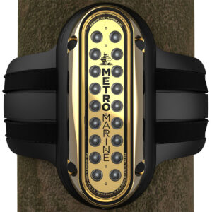 Metro Marine High-Output Vertical Piling Mount Light w/Intelligent Monochromatic LED's - Green, 45&deg; Beam