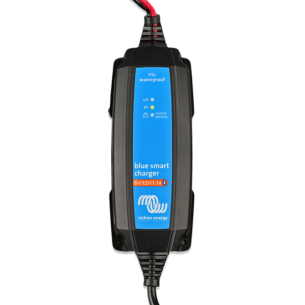 Victron Blue Smart IP65 Charger - 6V/12V - 1.1A - 120V NEMA 1-15 Retail (UL 1236)
