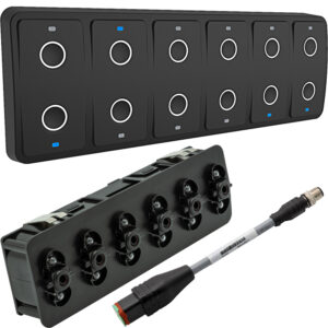 Maretron CKM12 Keypad w/CKM to NMEA 2000&reg; Adapter Cable - 0.2M