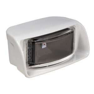 Lumitec Contour Drop-In Navigation Light - Stern White - White Housing