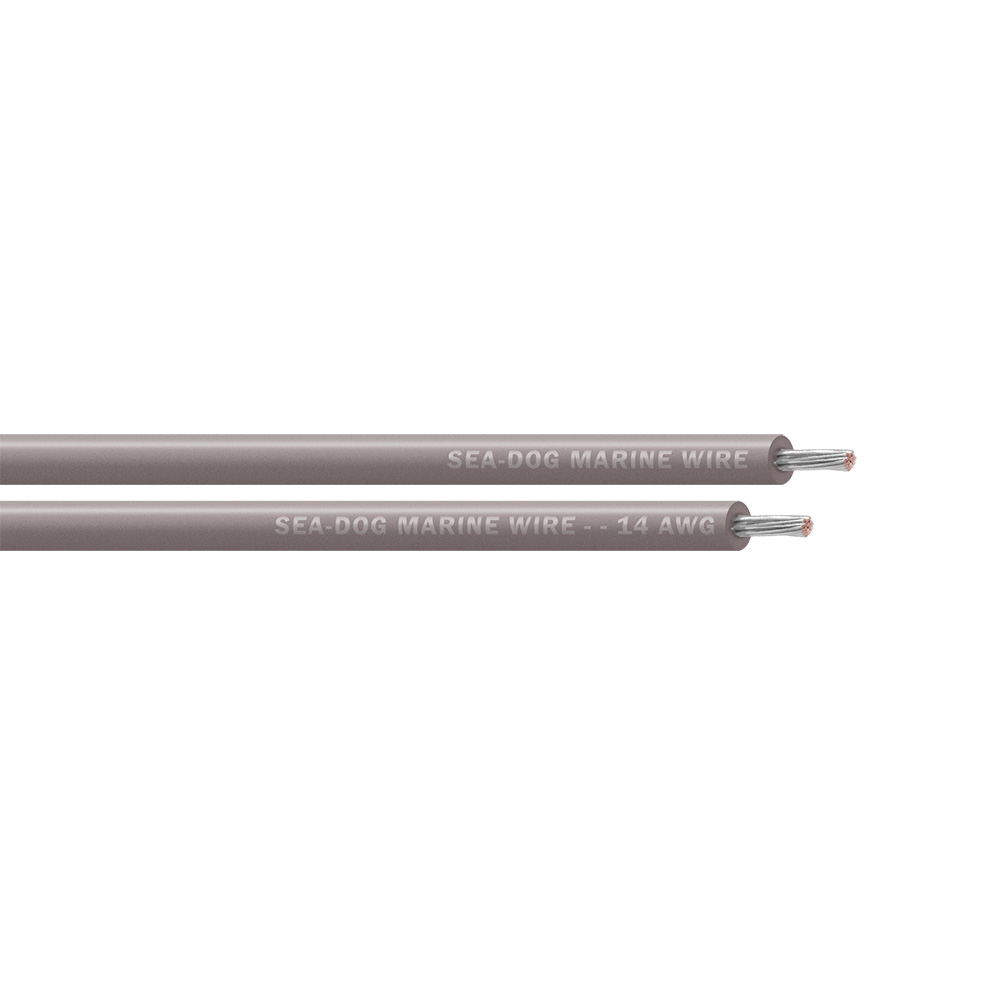 Sea-Dog 14 AWG Grey Primary Wire - 500'