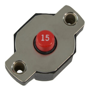 Egis 15A Push Button Circuit Breaker - Reset Only