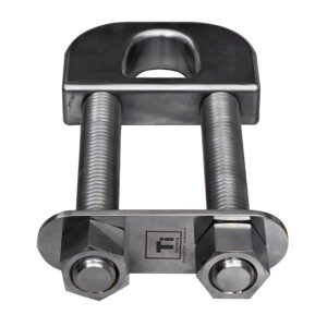 Ti-Tackle Titanium Transom D Ring - 6" Long Stud