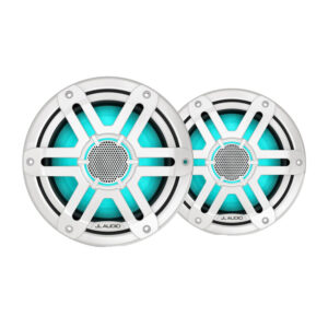 JL Audio M200 Marine Speakers 7.7" w/LED & White Sport Grille
