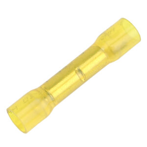 Pacer 12-10 AWG Heat Shrink Butt Connector - 100 Pack